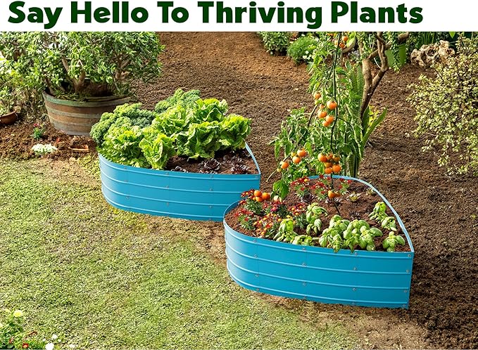 Plant & Plot Galvanized Raised Garden Beds Outdoor // Planter Raised Beds - Image 4