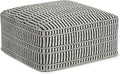 SIMPLIHOME Safford Square Pouf by SimpliHome