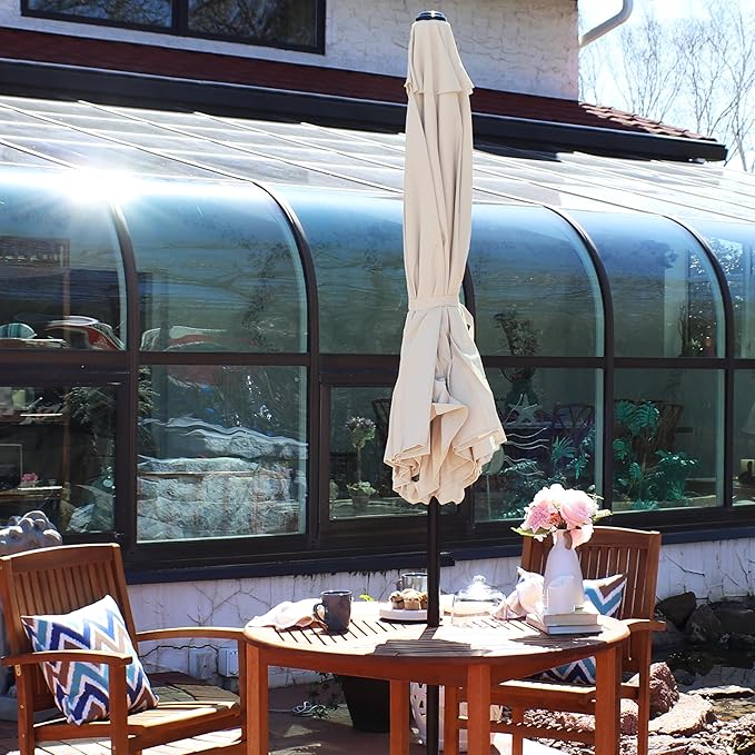 Sunnydaze Outdoor Patio Umbrella - Image 7