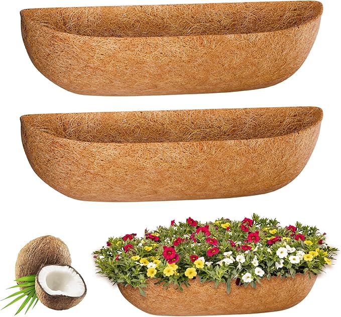 ZeeDix 30 Inch Trough Coconut Liners by ZeeDix