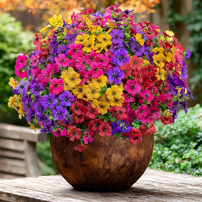 Artificial Flowers for Outdoors Fake Plants - Image 6