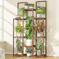 EnHomee Plant Stand Indoor Wood Plant Stand Outdoor Plant Shelves by EnHomee