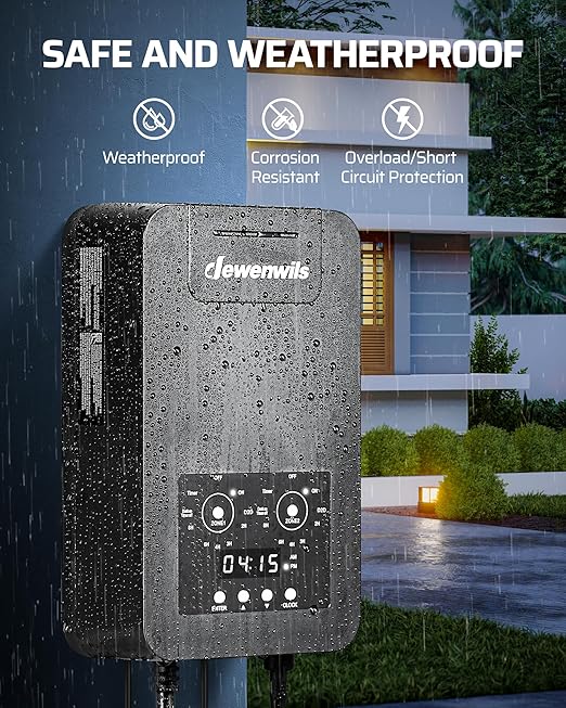 DEWENWILS 300W DC Low Voltage Landscape Transformer - Image 6