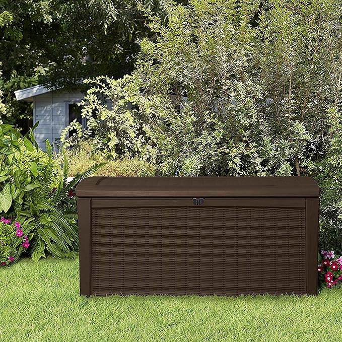 Keter Borneo 110 Gallon Resin Deck Box - Image 8