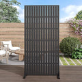 Casaphoria Metal Privacy Screen Outdoor, Fence Black by Casaphoria