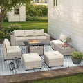 9-Piece Outdoor Patio Furniture Set by MuphyersPatioFurniture