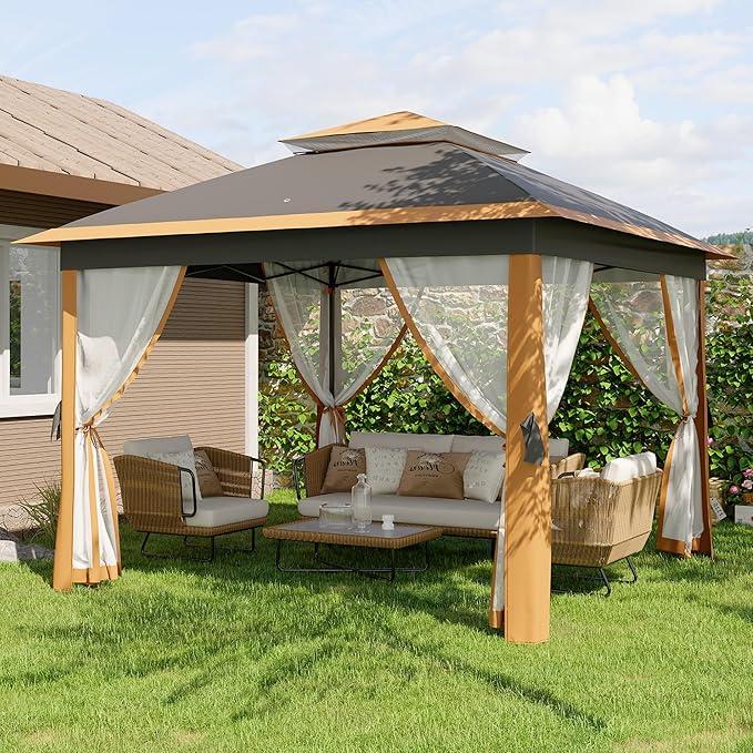 11'x11 Pop-Up Gazebo, Instant Outdoor Canopy Tent - Image 8