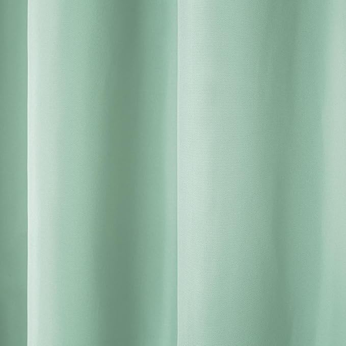 TOWN & COUNTRY BASICS Cabana Solid Heavyweight Indoor Outdoor Curtains - Image 5