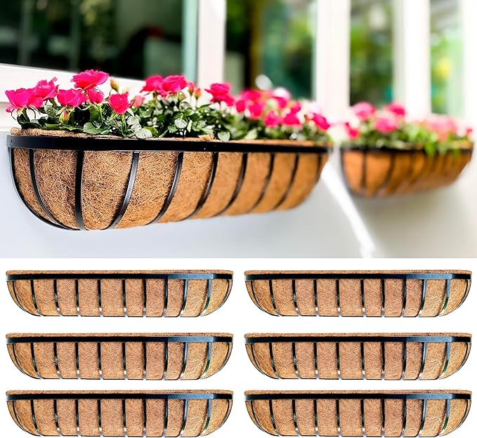 LaLaGreen Deck Railing Planter Boxes by L%C3%A1L%C3%A1Green