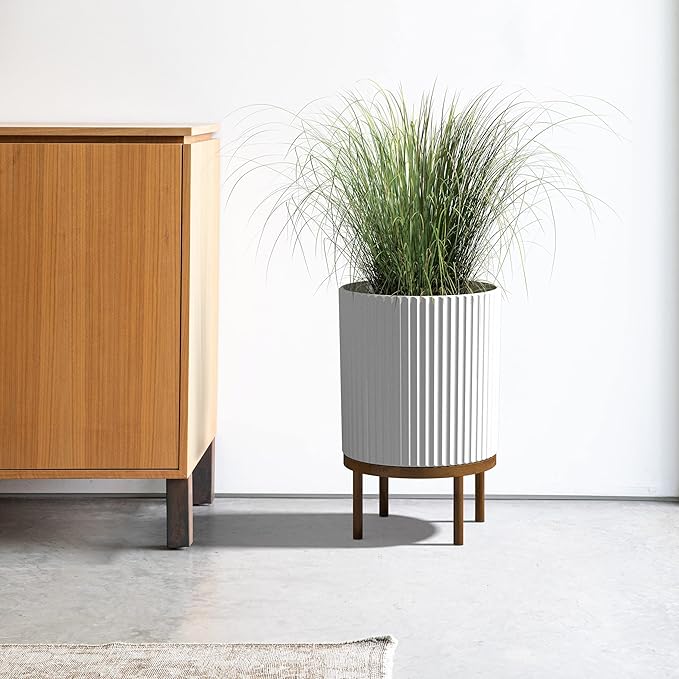 Veradek Demi Series Round Planter w/ Stand - Image 3
