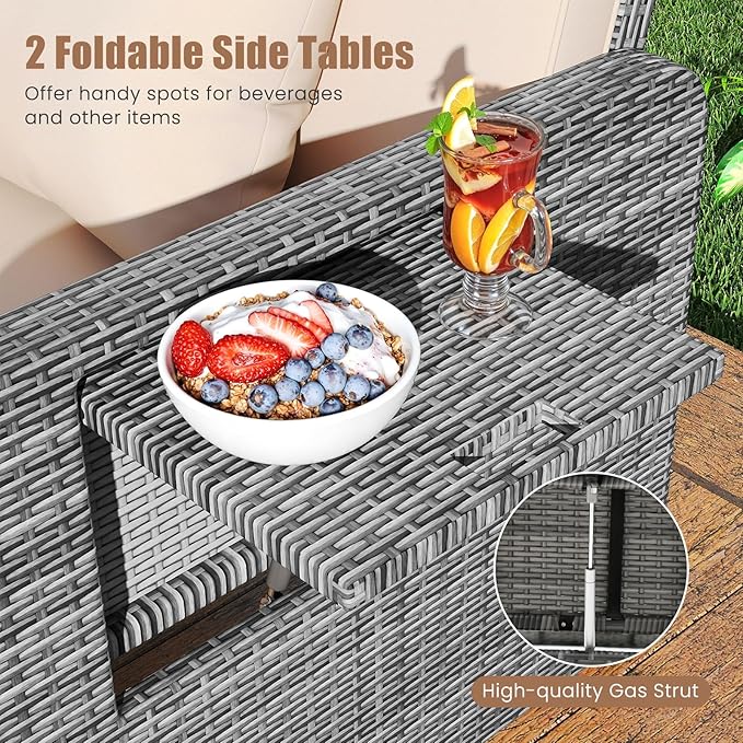 Tangkula Patio Rattan Daybed - Image 8