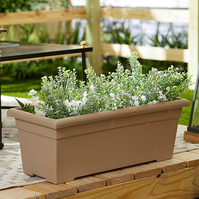 The HC Companies 28 Inch Romana Planter Box - Image 2