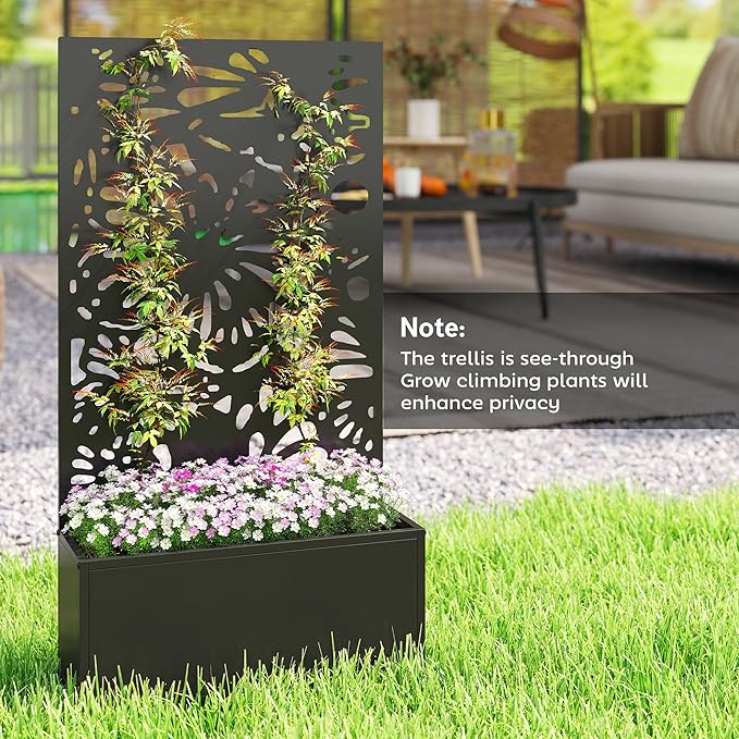 Outsunny Metal Raised Garden Bed - Image 8