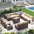 Aoxun Patio Furniture Sets, 12-Piece Outdoor Patio Furniture by Aoxun
