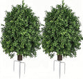 QIANYUN Boxwood Topiary Bush – Artificial Shrubs by QIANYUN