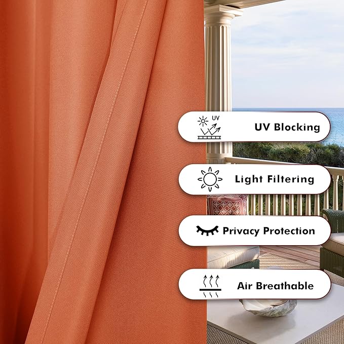 BONZER Waterproof Outdoor Curtains - Image 4