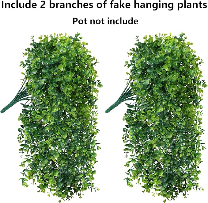 Faux Outdoor Plants Fake Hanging Plants - Image 3