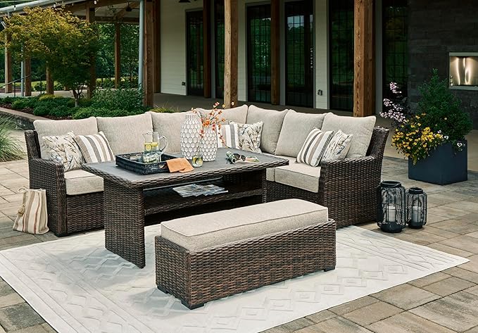 Signature Design by Ashley Brook Ranch Casual Outdoor Multi-use Table - Image 15