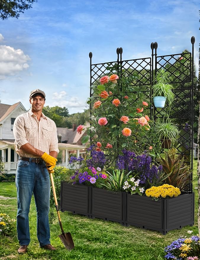 IDEALHOUSE 3 PCS Raised Garden Bed - Image 8