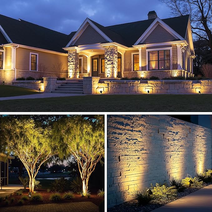 All-in-One Outdoor Low Voltage Landscape Lighting Kit, LED Landscape Spot Lights - Image 6