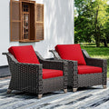 Joyside Wicker Patio Chairs Set of 2, Outdoor Rattan Furniture by Joyside