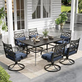 Sophia and William Swivel Patio Dining Set by SophiaWilliam