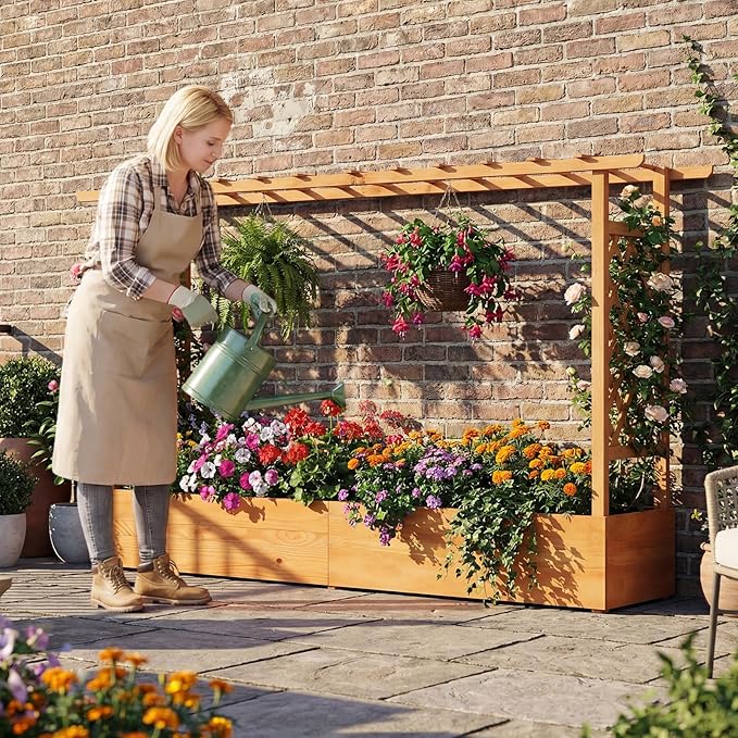 Giantex 2 Pcs Raised Garden Bed - Image 3