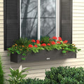 Mayne Vista 5ft Modern Window Box Planter by Mayne