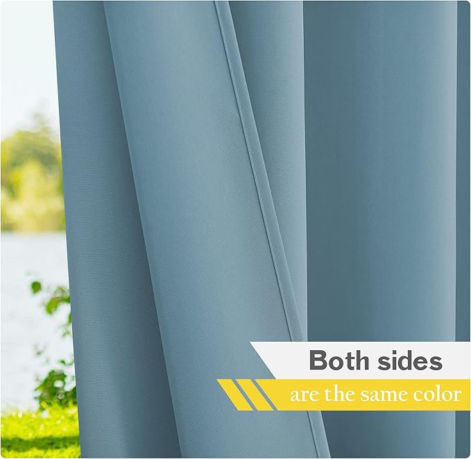 NICETOWN Canvas Outdoor Curtains - Image 5
