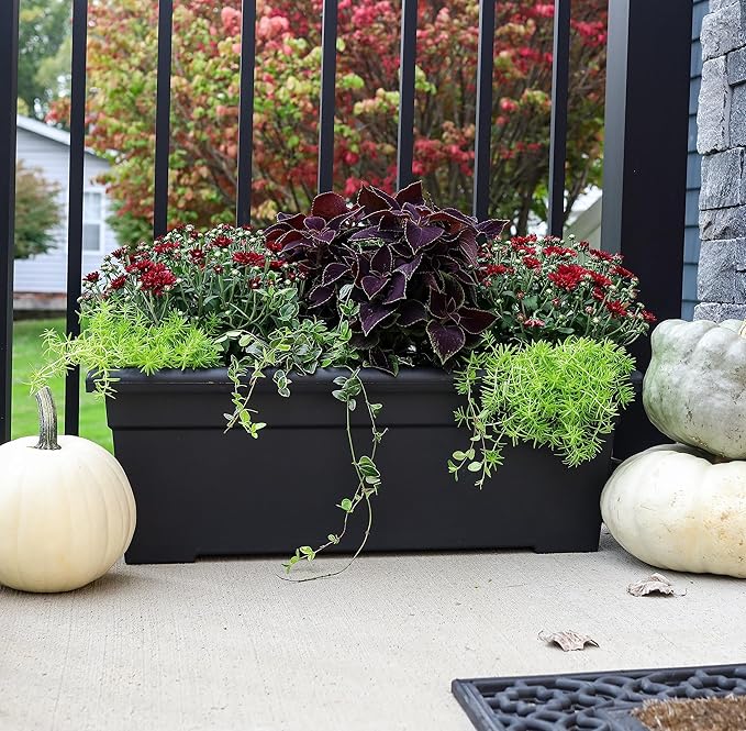The HC Companies 28 Inch Romana Planter Box - Image 4