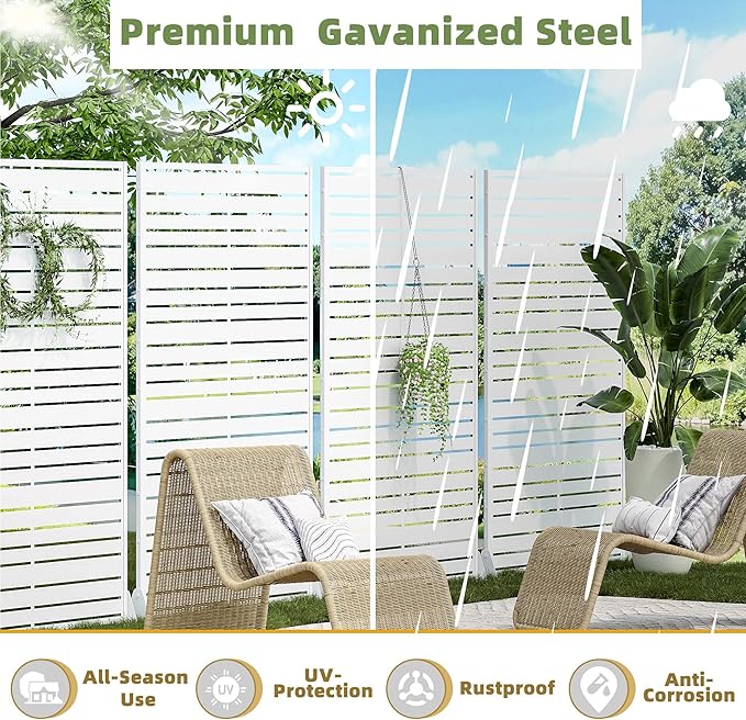 Casaphoria Metal Privacy Screen Outdoor - Image 6