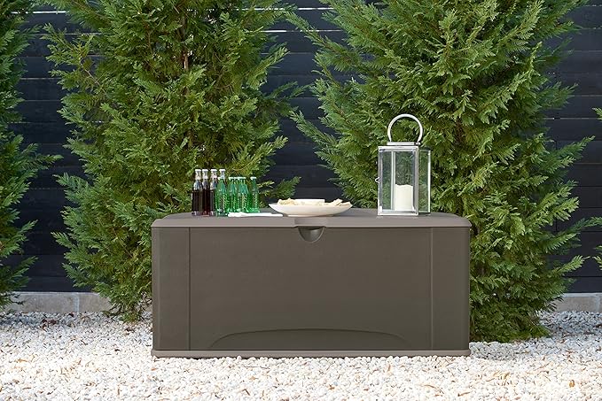 Rubbermaid Extra Large Resin Outdoor Storage Deck Box - Image 8