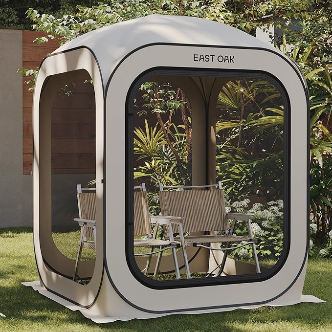 East Oak Screen House Tent Pop-Up, Portable Screen Room Canopy Instant Screen by EASTOAK
