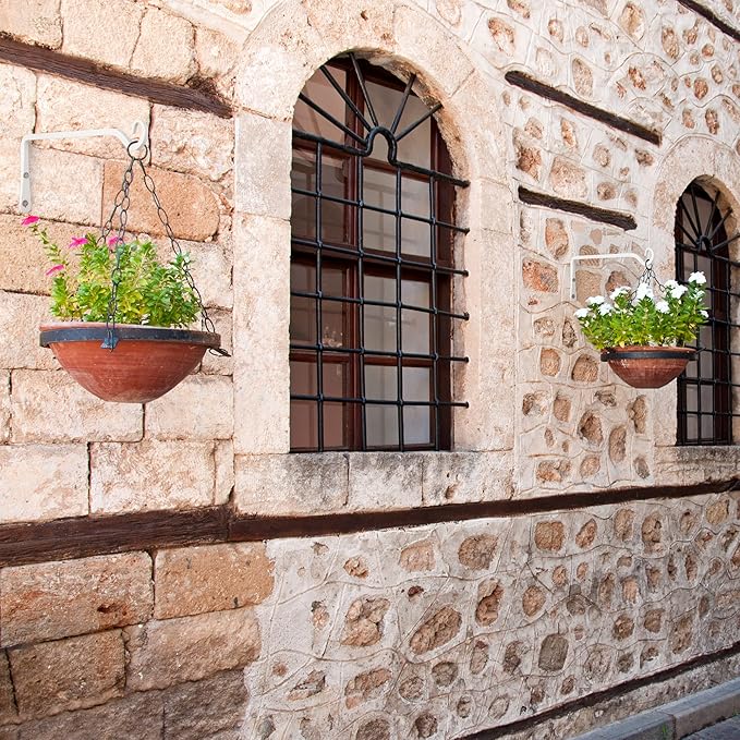 Plant Hanger Indoor/Outdoor 10 inch Metal Wall Plant Hook Decorative Plant - Image 4