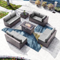 Kullavik 10 Pieces Outdoor Patio Furniture Set by KULLAVIK