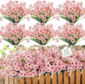 MACTING 12 Bundles Artificial Flowers by MACTING
