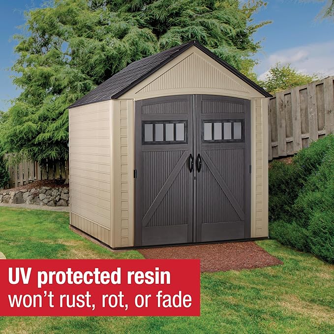 Rubbermaid Resin Outdoor Storage Shed - Image 7