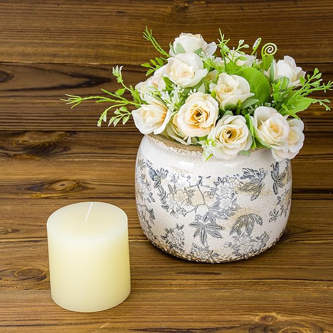 Vintage Ceramic Ice Crack Flower Pot - Image 6