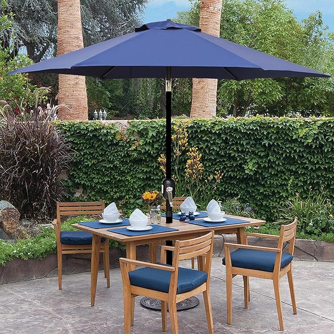 Blissun 7.5 ft Patio Umbrella, Yard Umbrella, Outdoor Market Umbrella - Image 7
