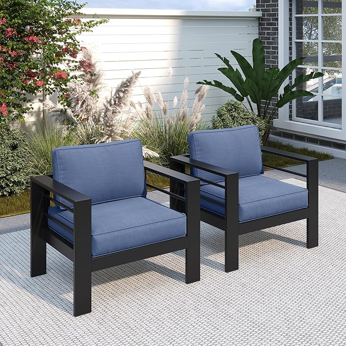 Solaste Patio Furniture Metal Armchair by Solaste
