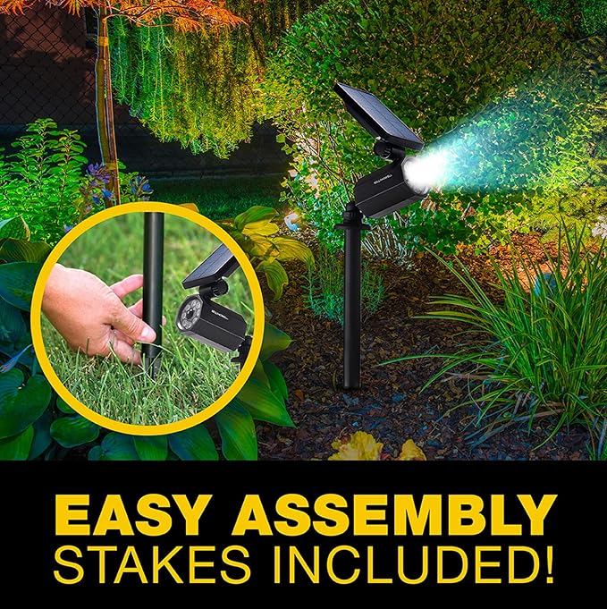 Bell+Howell Bionic Spotlight Motion Solar Spot Lights Outdoor Waterproof - Image 6