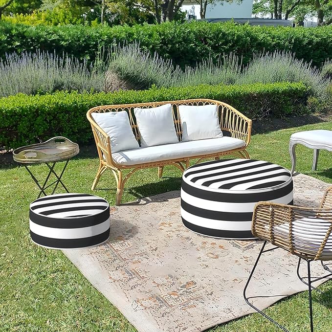 LVTXIII Inflatable Stool Ottoman Footrest - Image 8
