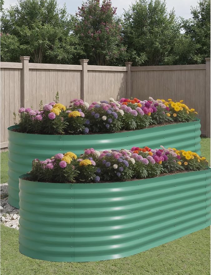 GarveeLife 2 Pcs Raised Garden Beds Outdoor 8x4x2 ft - Image 8