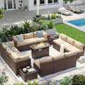 Aoxun Patio Furniture Sets, 15-Piece Outdoor Patio Furniture by Aoxun