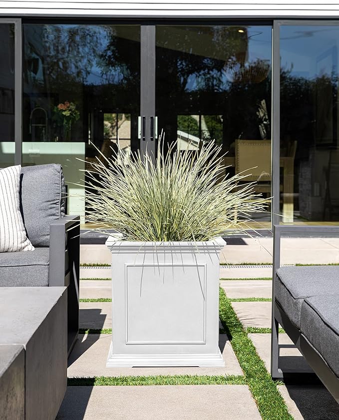 Veradek Brixton Series Cube Plastic Planter - Image 5