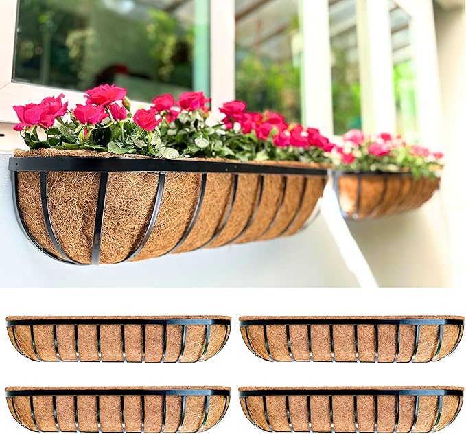 LaLaGreen Deck Railing Planter Boxes by L%C3%A1L%C3%A1Green