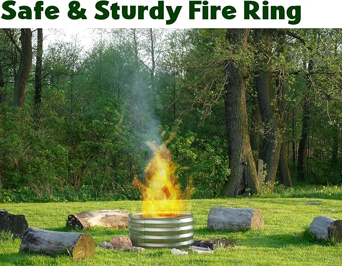Round Galvanized Raised Garden Bed // 2×2×1 ft Galvanized Raised Garden Beds - Image 5