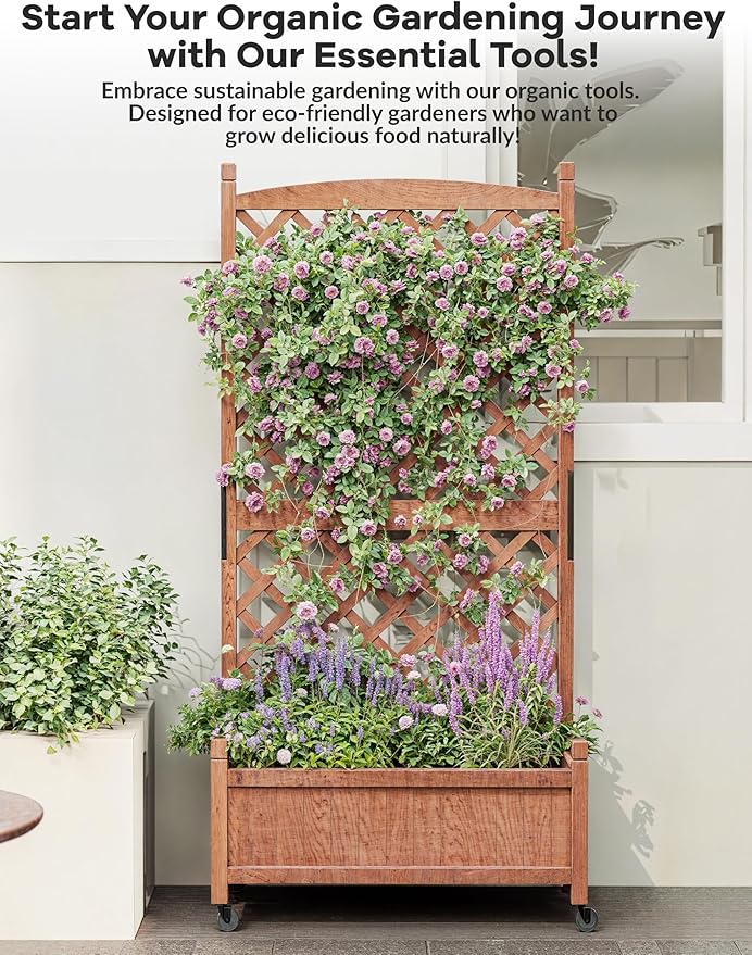 GarveeLife 1PC Wood Planter Box - Image 6