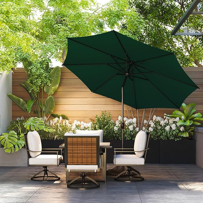 Abba Patio 9FT Lyon Outdoor Patio Umbrella Outdoor Table Umbrella - Image 2