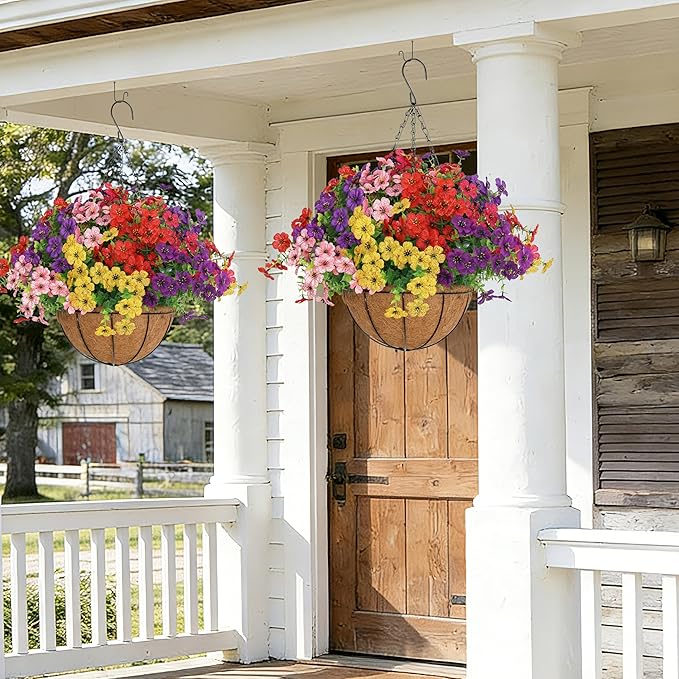 Senjie 2 Set Artificial Hanging Flowers - Image 7